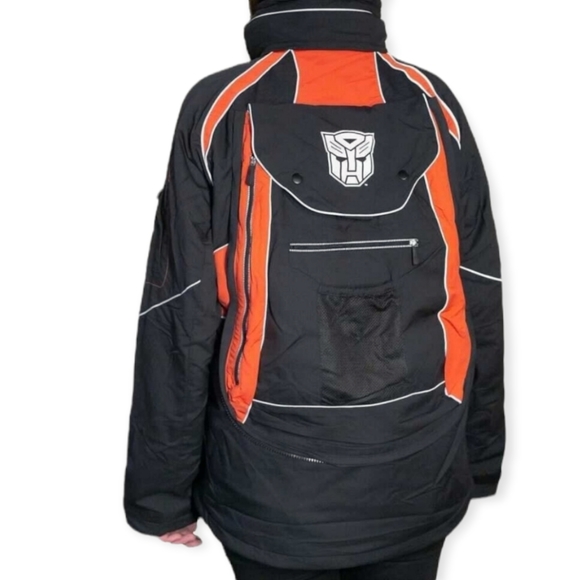 2007 Transformers 3-in-1 Transformable Youth Winter Jacket Limited Edition - Picture 2 of 8